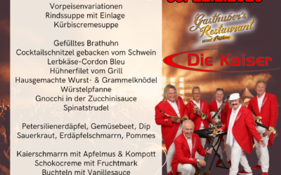 Kaiserliches Buffet am 22.2.2025!