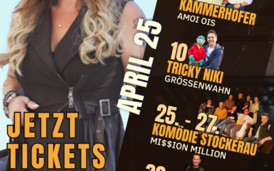 Veranstaltungen im April – Jetzt Tickets sichern!