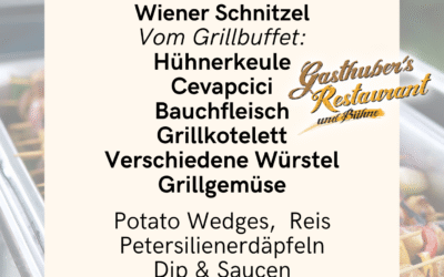 Grillbuffet am Schlagerabend!